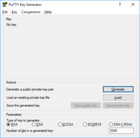 Ssh keygen convert dsa to rsa