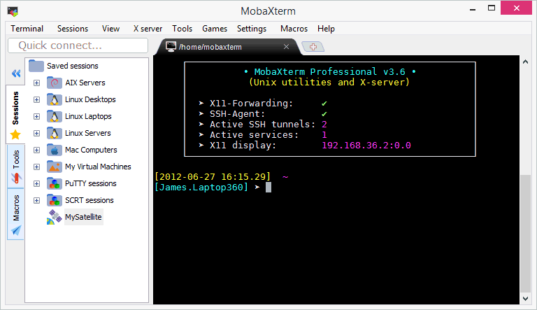 MobaXterm Screenshot